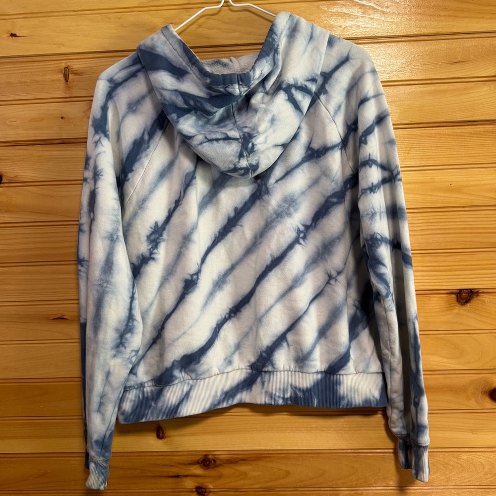 Vans Light Blue Tie Dye Thin Women’s Hoodie Large - Picture 5 of 5